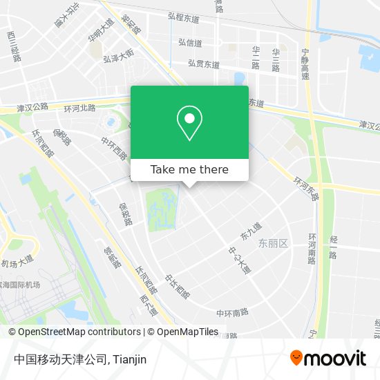 中国移动天津公司 map