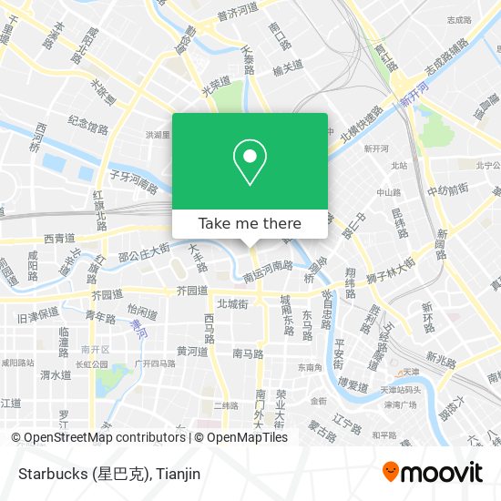 Starbucks (星巴克) map