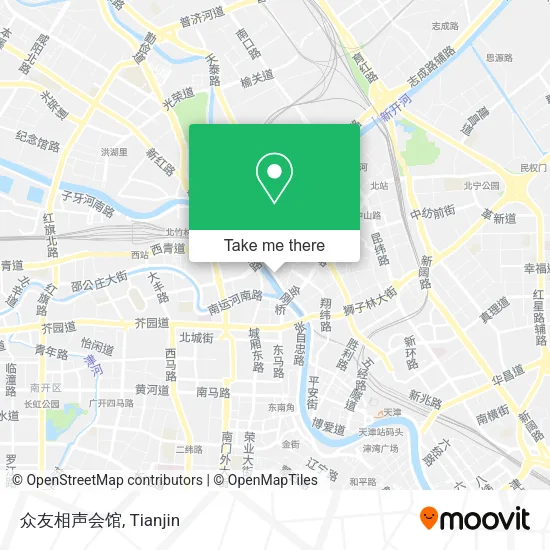 众友相声会馆 map