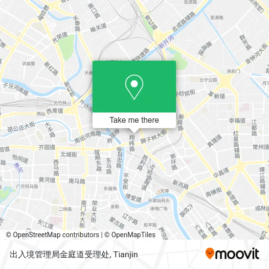 出入境管理局金庭道受理处 map