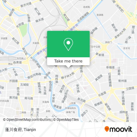 蓬川食府 map