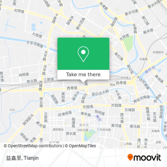 益鑫里 map