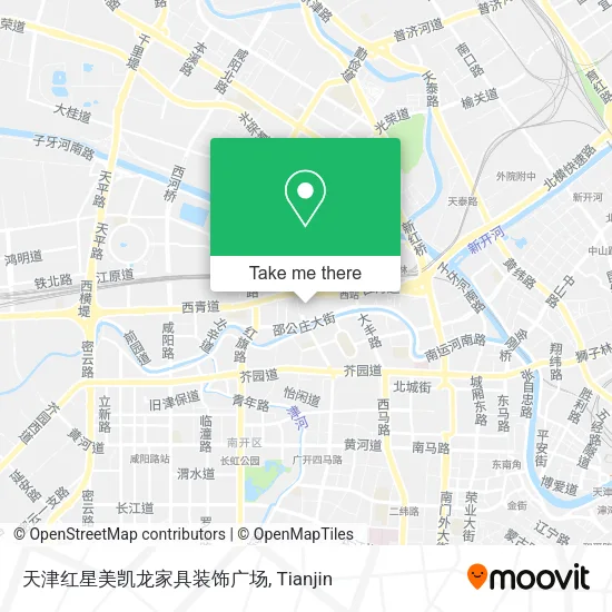 天津红星美凯龙家具装饰广场 map