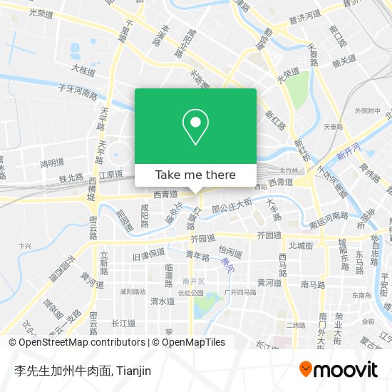 李先生加州牛肉面 map