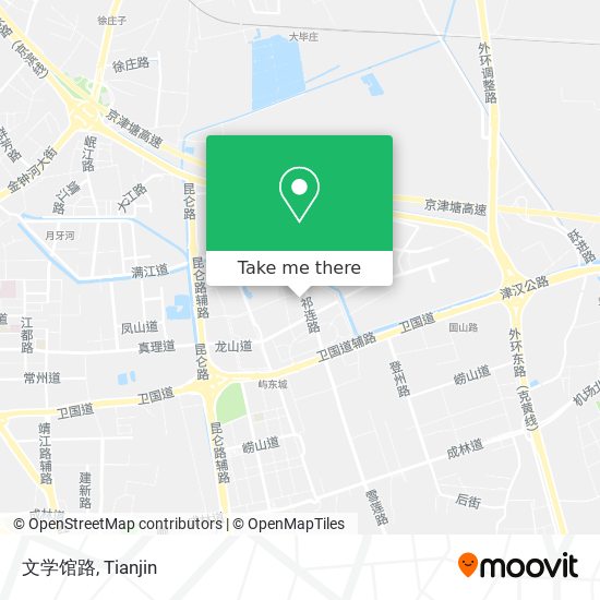 文学馆路 map