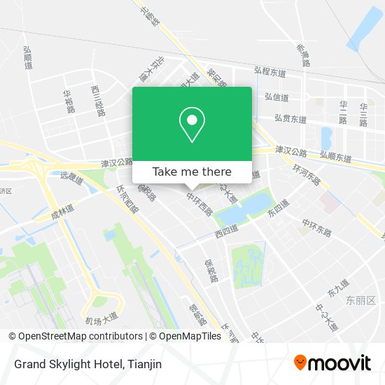 Grand Skylight Hotel map