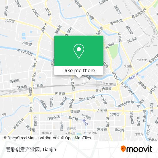 意酷创意产业园 map