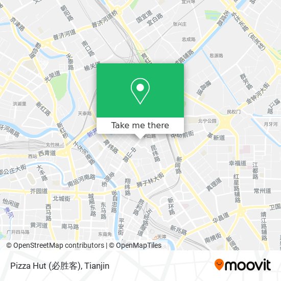 Pizza Hut (必胜客) map