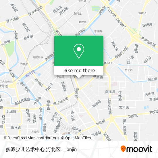 多派少儿艺术中心 河北区 map