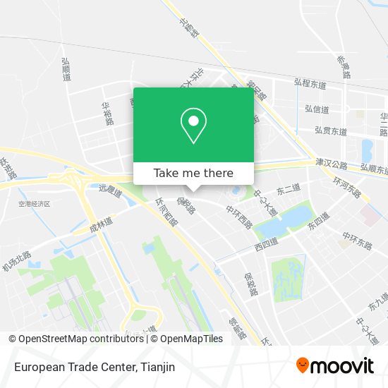 European Trade Center map