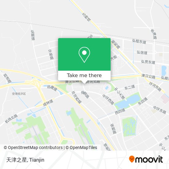 天津之星 map