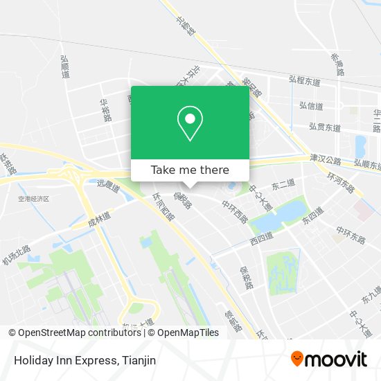 Holiday Inn Express map