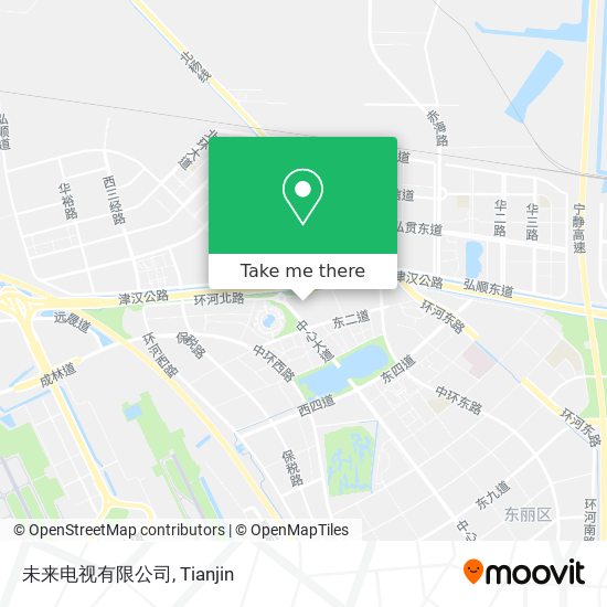 未来电视有限公司 map