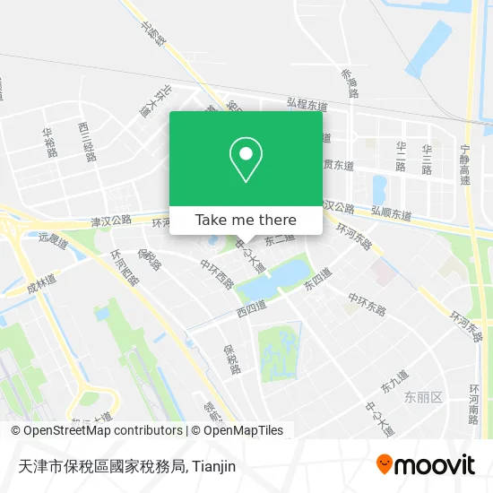 天津市保稅區國家稅務局 map