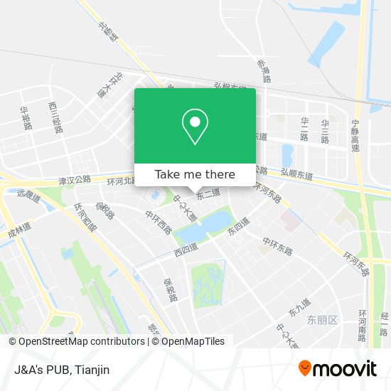 J&A's PUB map