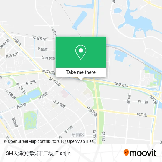 SM天津滨海城市广场 map