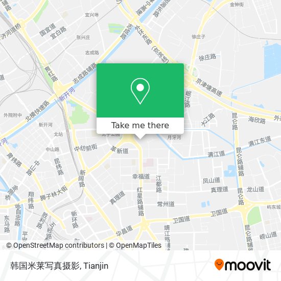 韩国米莱写真摄影 map