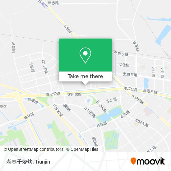 老春子烧烤 map