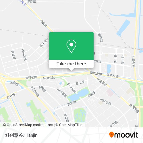 科创慧谷 map