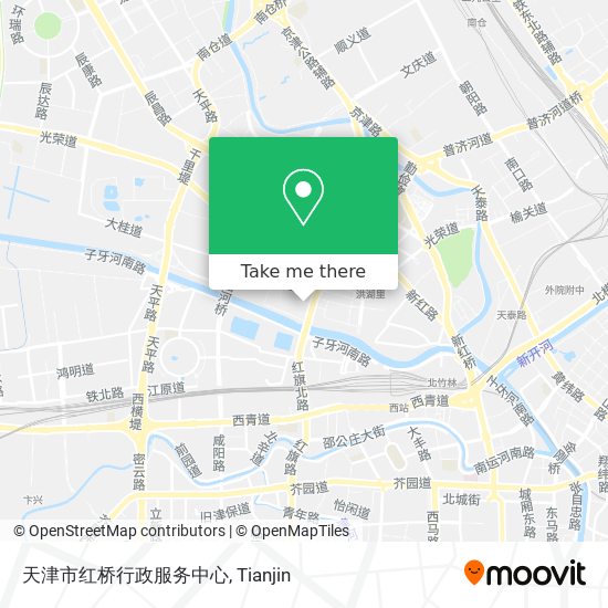 天津市红桥行政服务中心 map