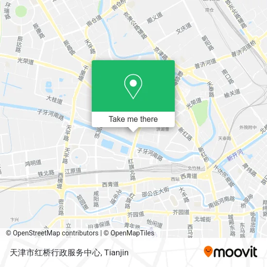天津市红桥行政服务中心 map
