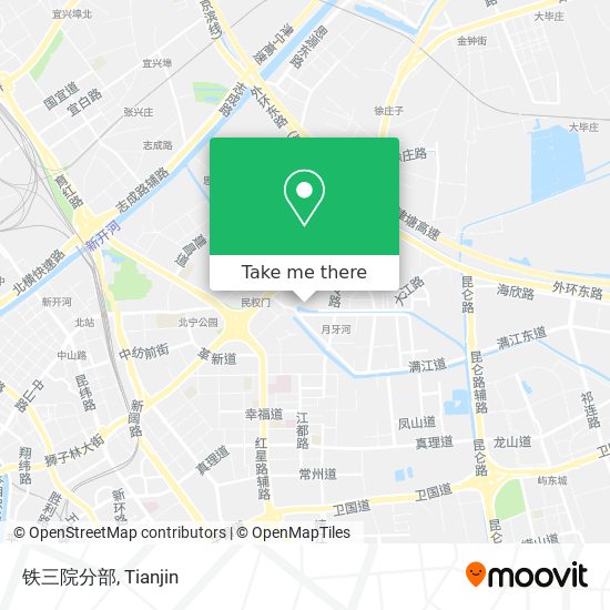 铁三院分部 map