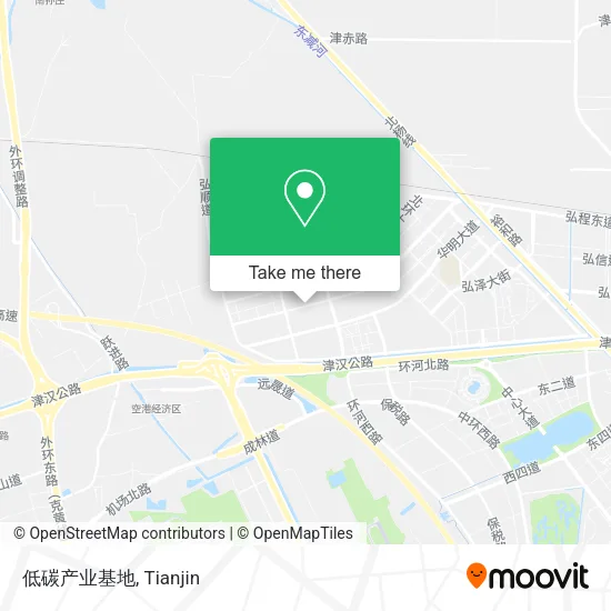 低碳产业基地 map