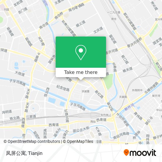凤屏公寓 map