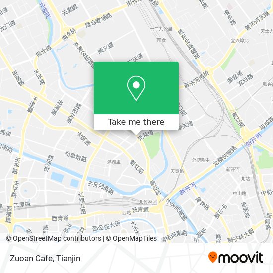 Zuoan Cafe map