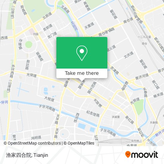 渔家四合院 map