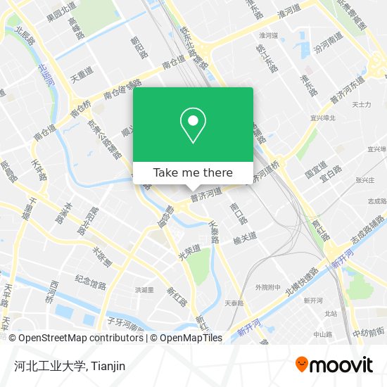 河北工业大学 map