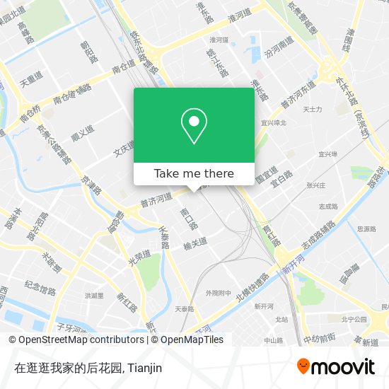 在逛逛我家的后花园 map