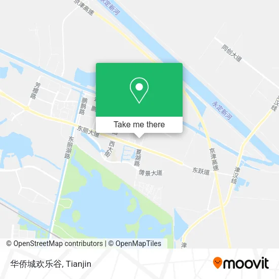 华侨城欢乐谷 map