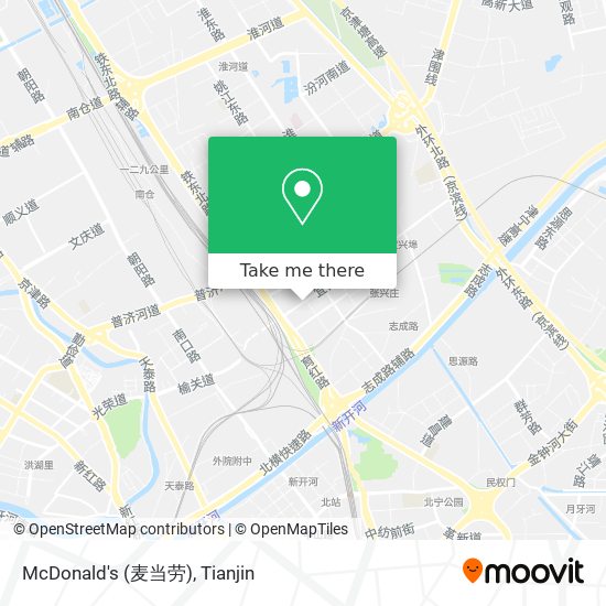 McDonald's (麦当劳) map