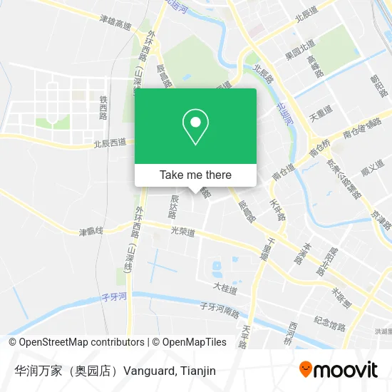 华润万家（奥园店）Vanguard map