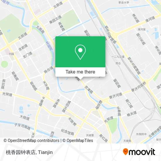 桃香园钟表店 map