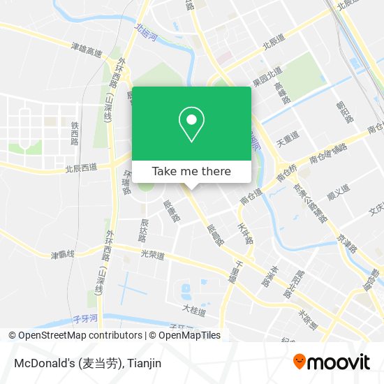 McDonald's (麦当劳) map