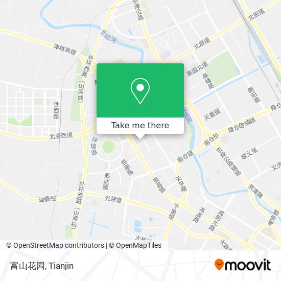 富山花园 map
