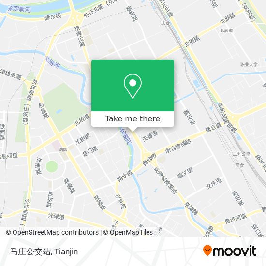 马庄公交站 map