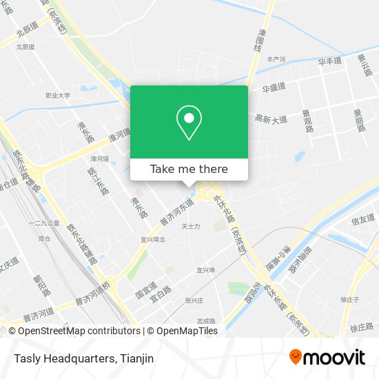 Tasly Headquarters map