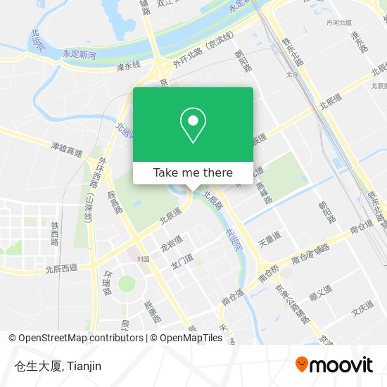 仓生大厦 map