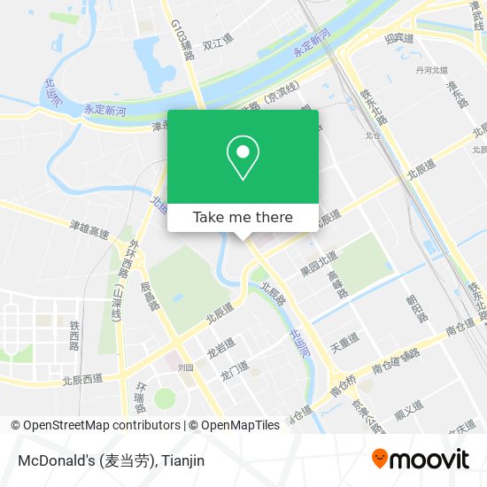 McDonald's (麦当劳) map