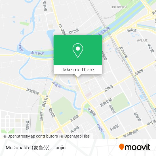 McDonald's (麦当劳) map