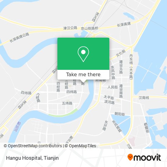 Hangu Hospital map