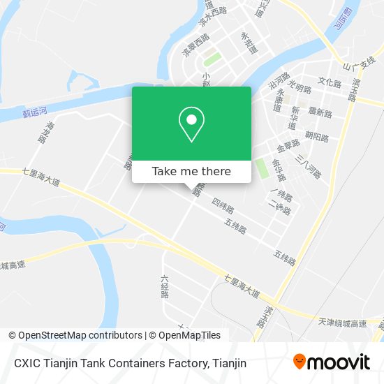 CXIC  Tianjin Tank Containers Factory map
