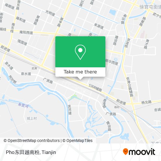Pho东田越南粉 map