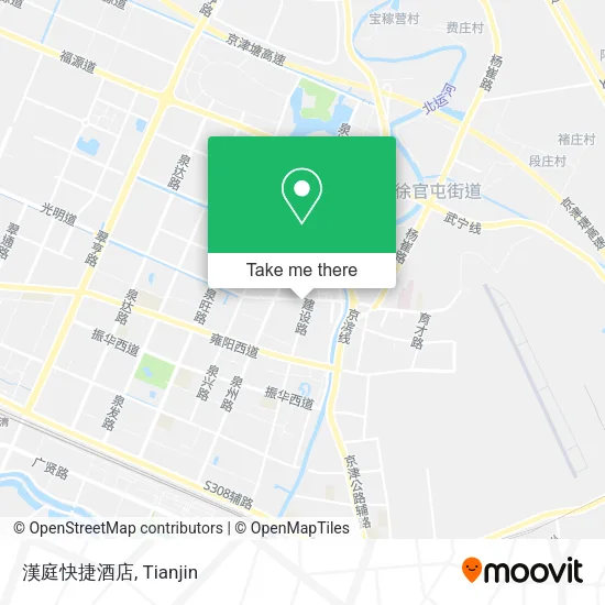 漢庭快捷酒店 map