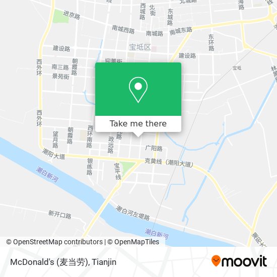 McDonald's (麦当劳) map