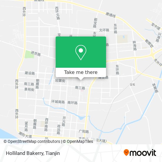 Holliland Bakerry map