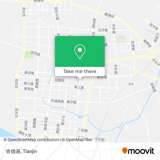 肯德基 map